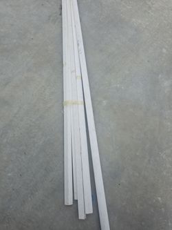 White Primered Wood Trim Strips Bundle