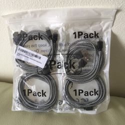 iPhone Charger,MFi Certified 5 Pack(3+3+6+6+10ft) Durable High-Speed Charger Nylon Braided Cord Compatible iPhone Xs/Max/XR/X/8/8Plus/7/7Plus/6S/6S Pl