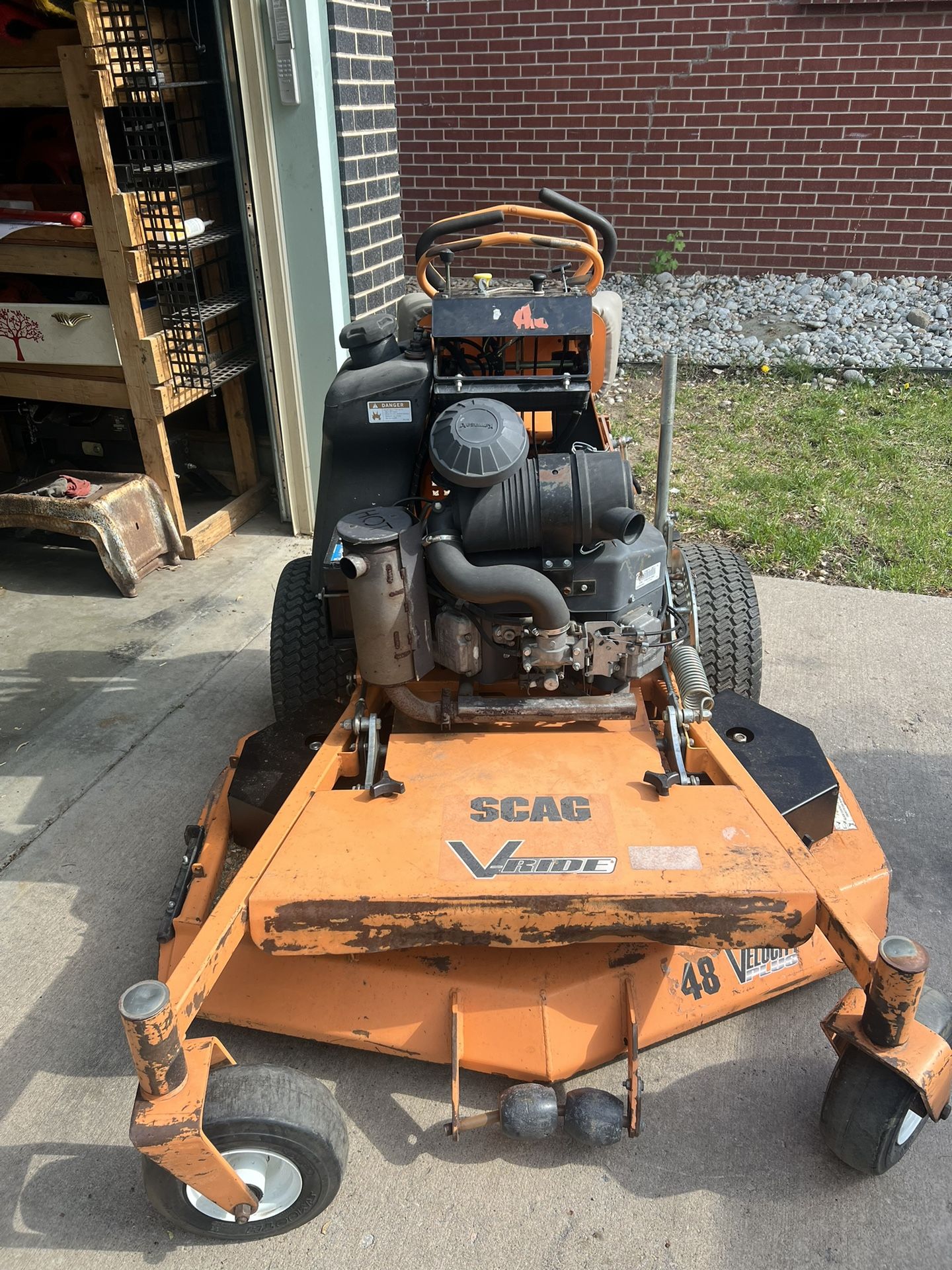 48” Deck Scag Vride Velocity Zero Turn