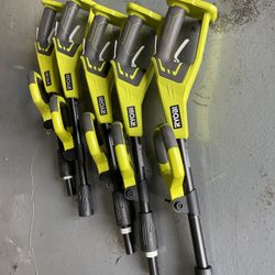 Ryobi 18V power head with twist lock in like new condition 