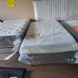 Twin size bed combo includes a platform frame and mattress for $200 twin extra long draw bed combo includes mattress and platform frame for $225