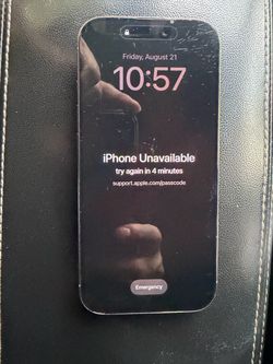 Passcode locked iPhone 16 pro