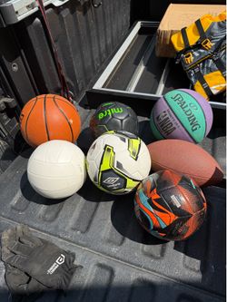 Football, Basketball, Volleyball, Soccer⚽️balls