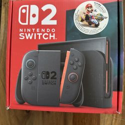 Nintendo Switch 2 Console + Mario Kart World Bundle - SEALED NEW IN BOX 