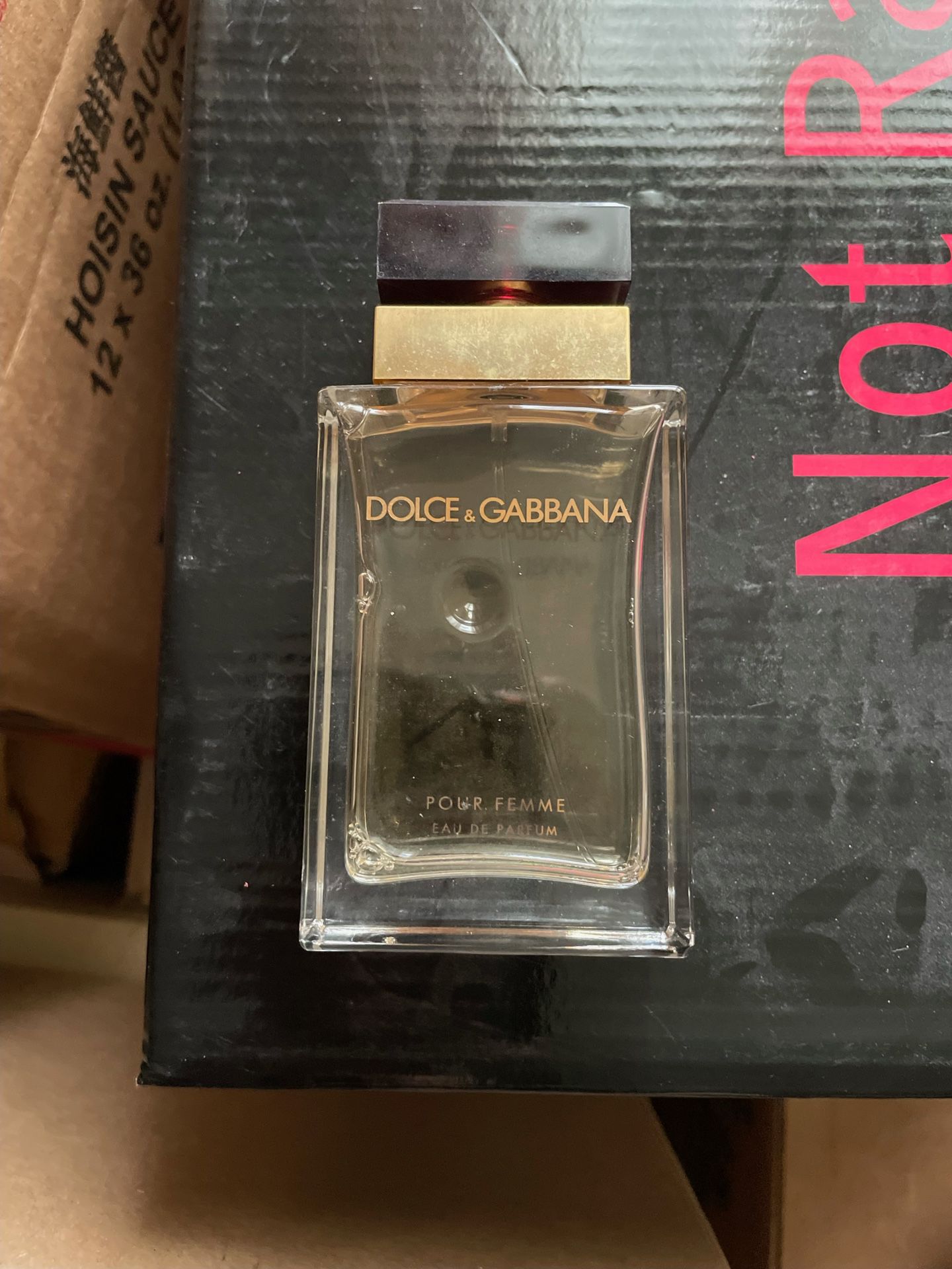 Dolce and Gabbana Perfume Bottle