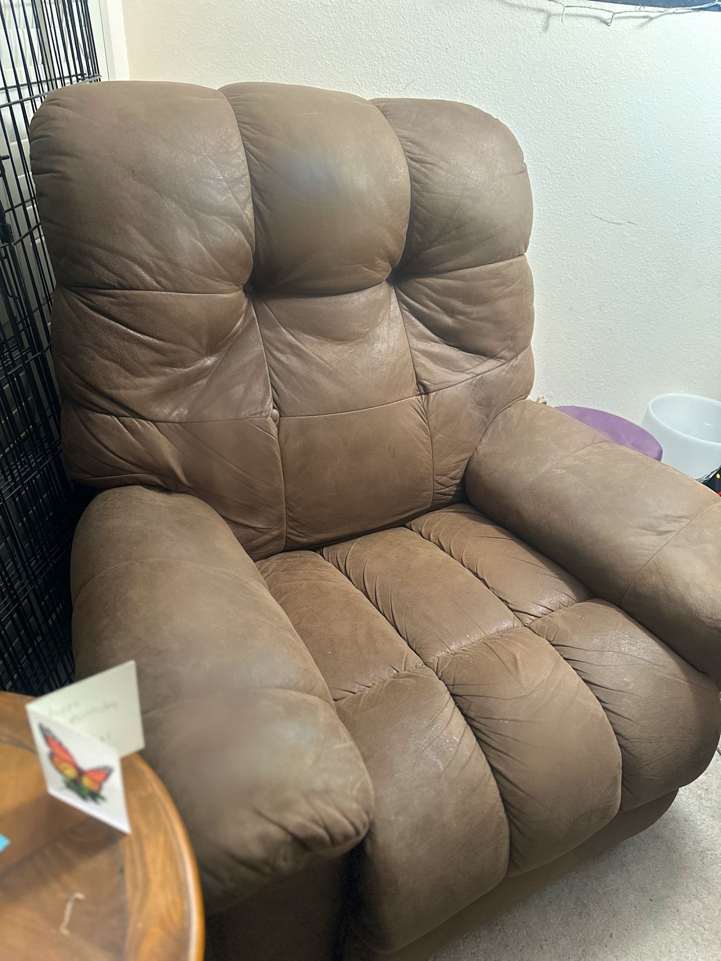 Leather Sofa Couch Recliner