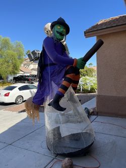 Halloween Inflatable Blow Up Witch