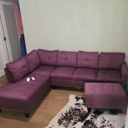 Brand New Purple Couch For Sale