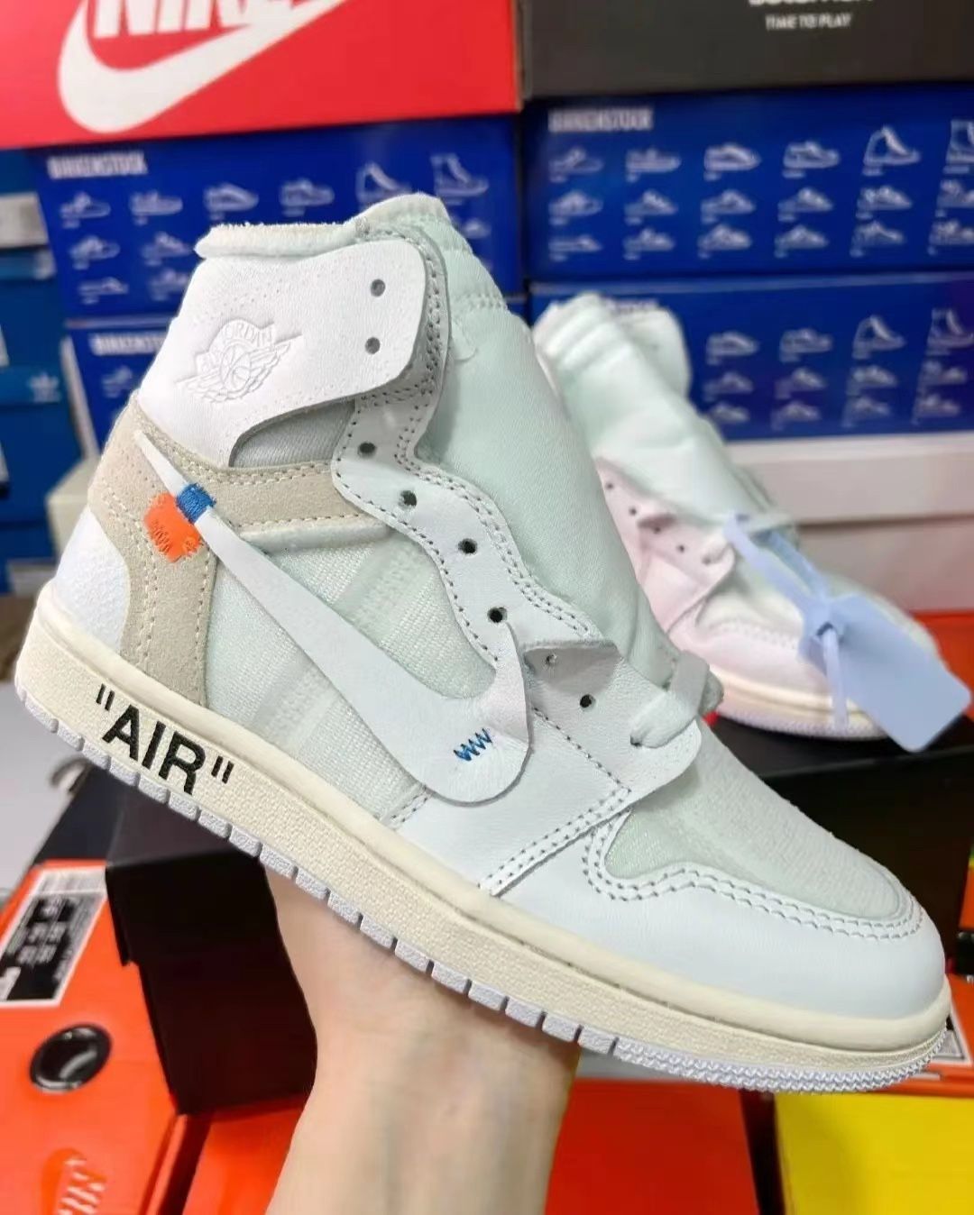 OFF-WHITE x Jordan Air Jordan 1 High White the ten