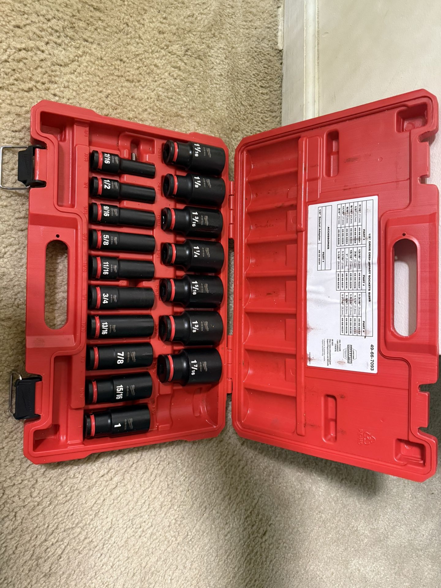 Impact Socket Set 