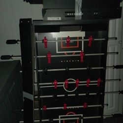 Pool table/Fooze Ball Table Combo
