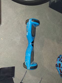 Blue Self-Balancing Hoverboard