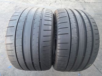 2 USED TIRES PIRELLI 275/30/20