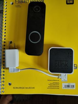 Blink door bell with module