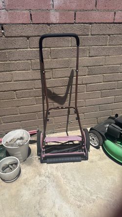 Manual mower