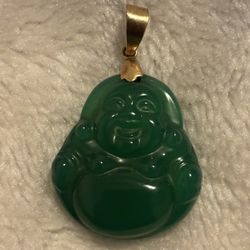 10K gold Stamped Buddha