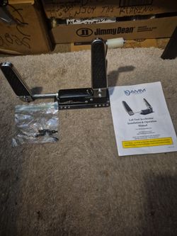 Left foot accelerator AMM black& chrome 14" wide left pedal8" high right pedal 10" high