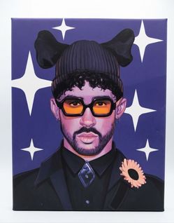 Bad Bunny Canvas painting