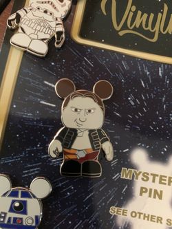 Disney Pin Vinylmation Han Solo Pin