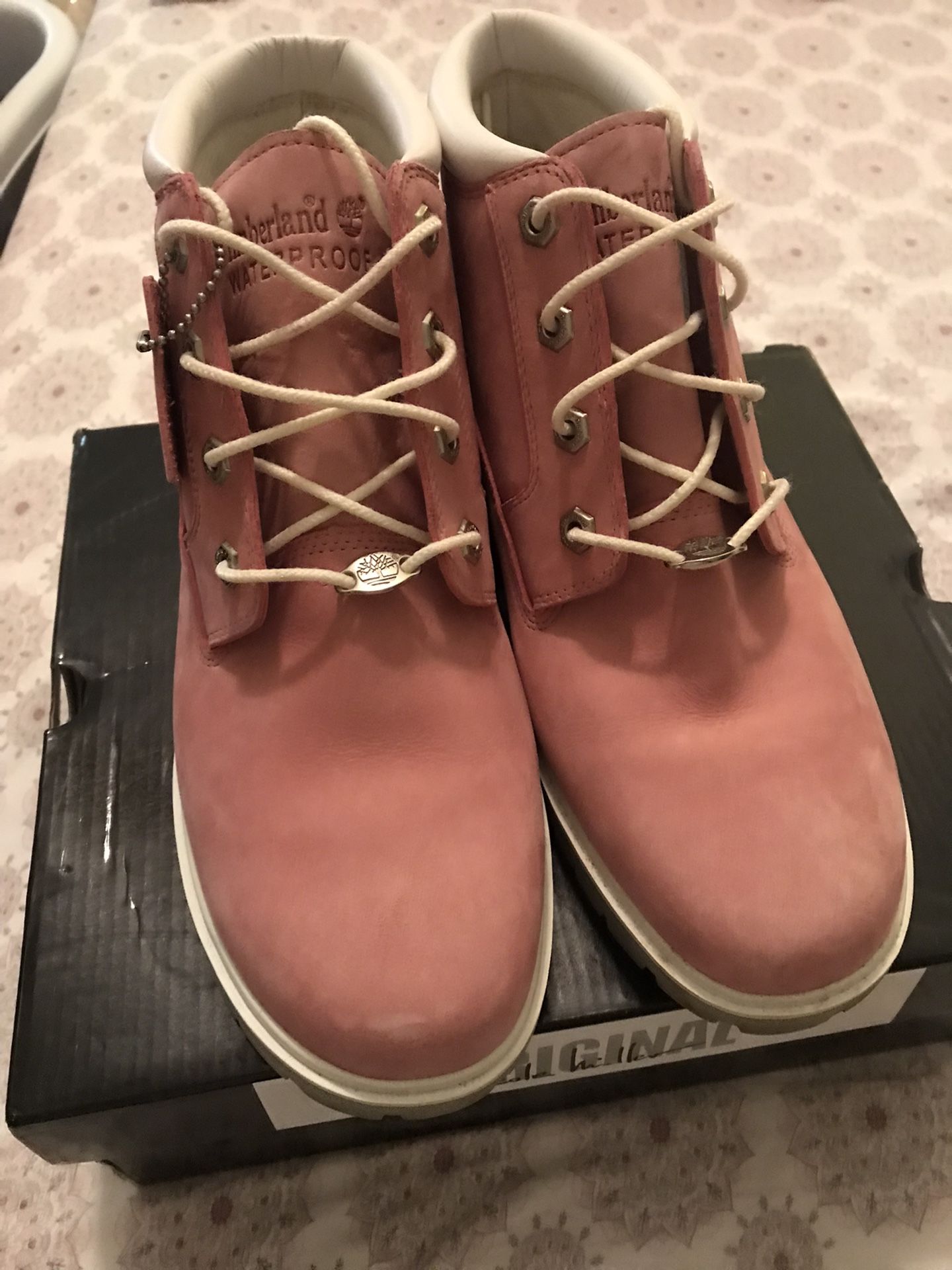 Women’s Pink Timberlands Size 9