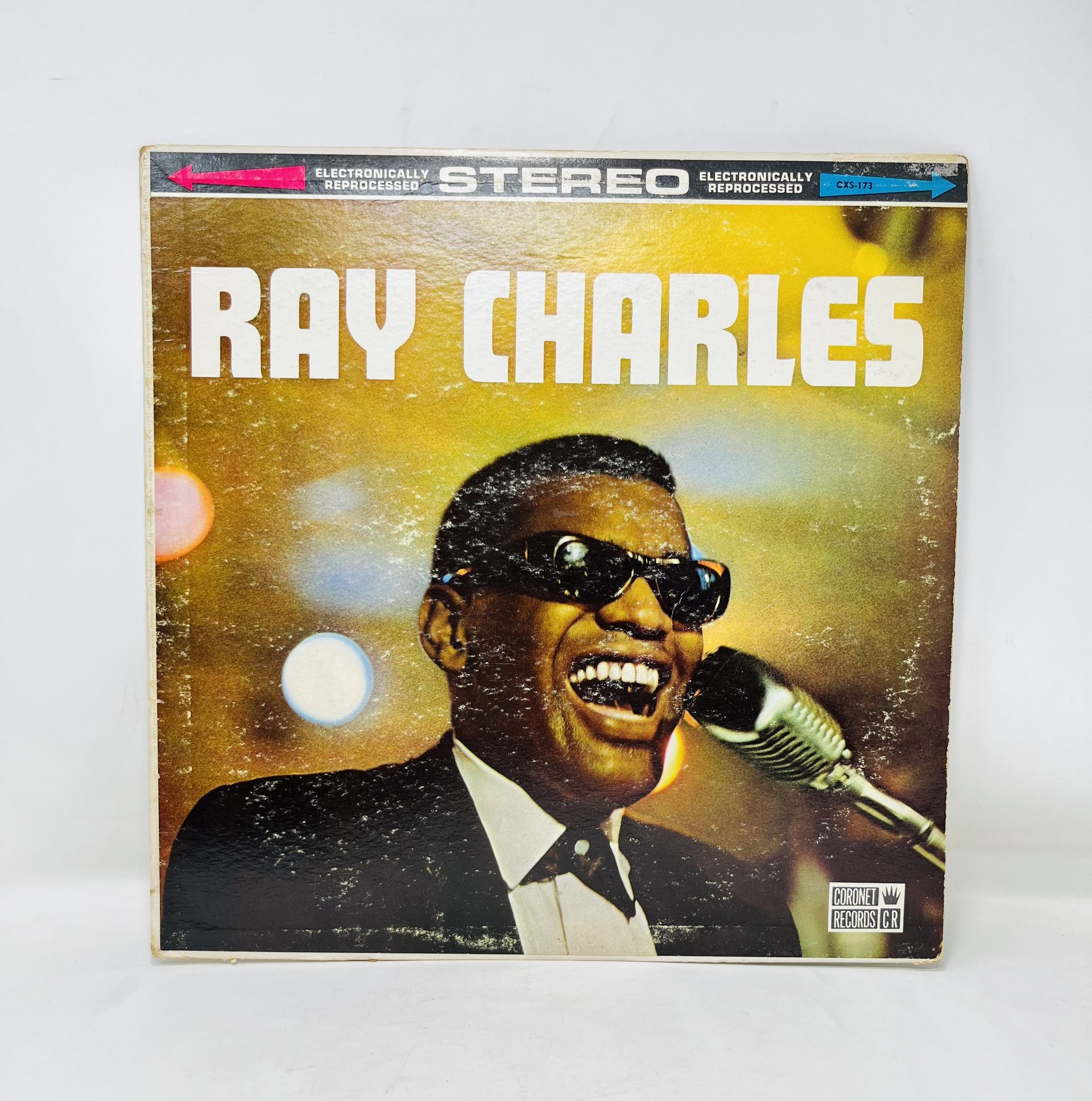 Ray Charles Record Alum LP CX-173 Coronet Self Titled