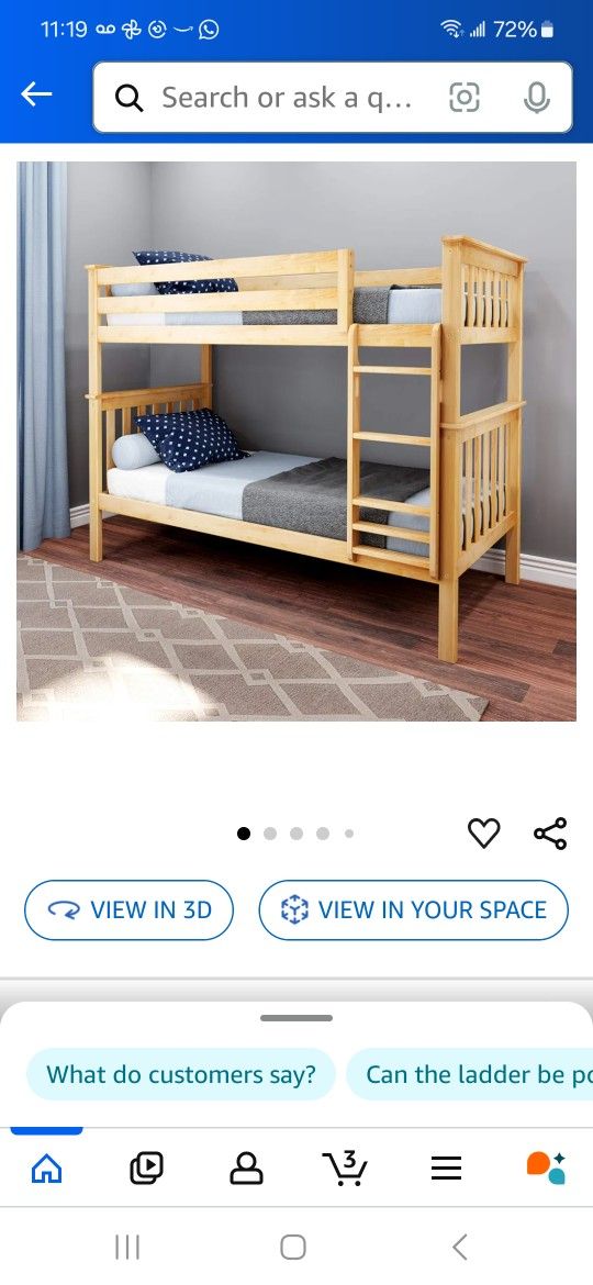 Bunk Bed For Sale $100 Mattress New Still Has Plastic On It On Both Twin (contact info removed) New Haven Connecticut