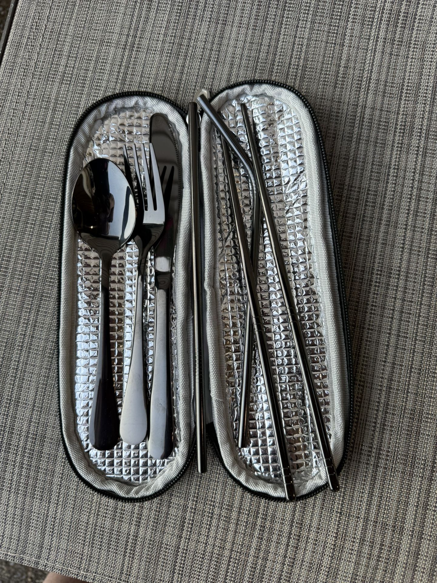 Topbooc Black Silverware Set Brand New