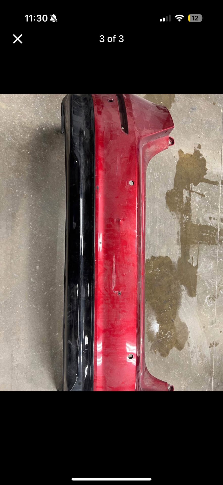 2024 Honda Accord Rear Bumper Oem
