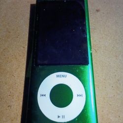 APPLE IPOD NANO 5TH GENERATION 8-16 GB MODEL A1320 GREEN SOMD AS