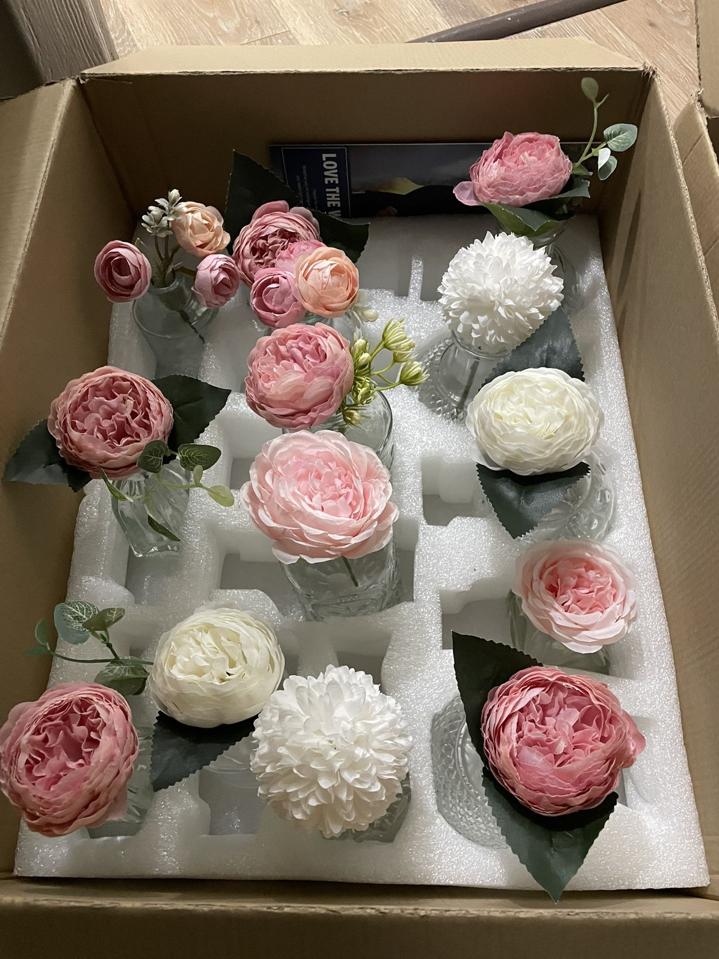 Various Sized  Wedding Floral Center Pieces