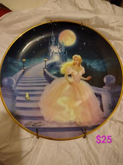Cinderella Collector Plate by Kirk Reinert