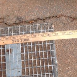 Humane Trap for large animals - & small one for 30