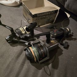 Lot of 3 Fishing Reels