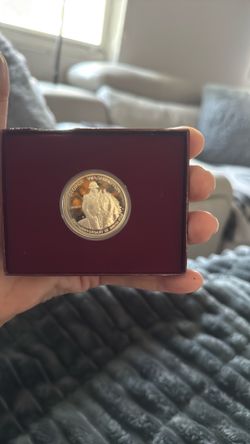 90% silver half dollar. George Washington