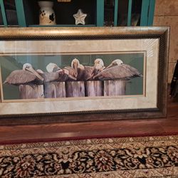 Framed PELICAN print