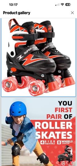 Super You Kids Adjustable Roller Skates