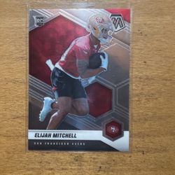 2021 MOSAIC ELIJAH MITCHELL ROOKIE 