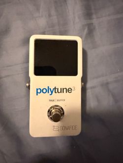 TC Electronic PolyTune 3 Guitar Tuner Pedal True Bypass