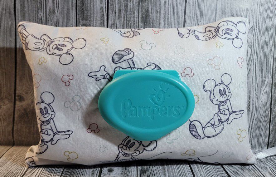 Mickey & Minnie Pampers Wipes Cover