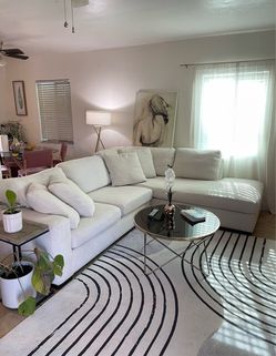 Z Gallerie Sofa ( Delivery Available )