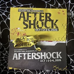 Aftershock Festival 4-day wristband 