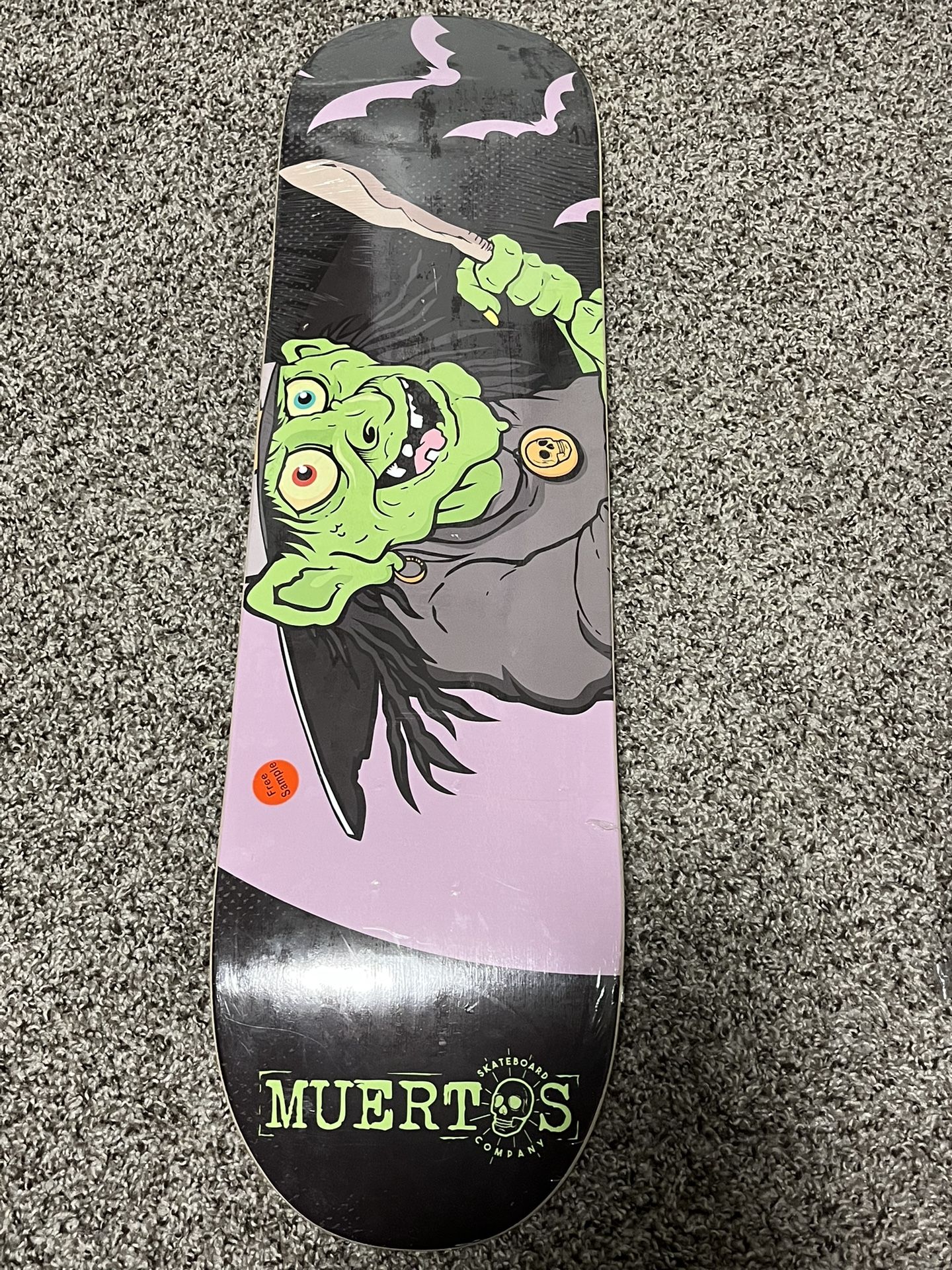 witch muertos skate deck