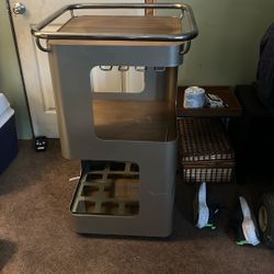 Vintage Uptown Sig Bar Cart Bye Elite Modern 