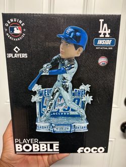 Trade FOCO Shohei Ohtani LA Dodgers Bobblehead for Godzilla dodgers sga