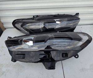 13-16 Ford Fusion Headlights Luces Focos Micas Faros Faroles Headlamps