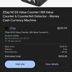 Zzap Money Counting Machine