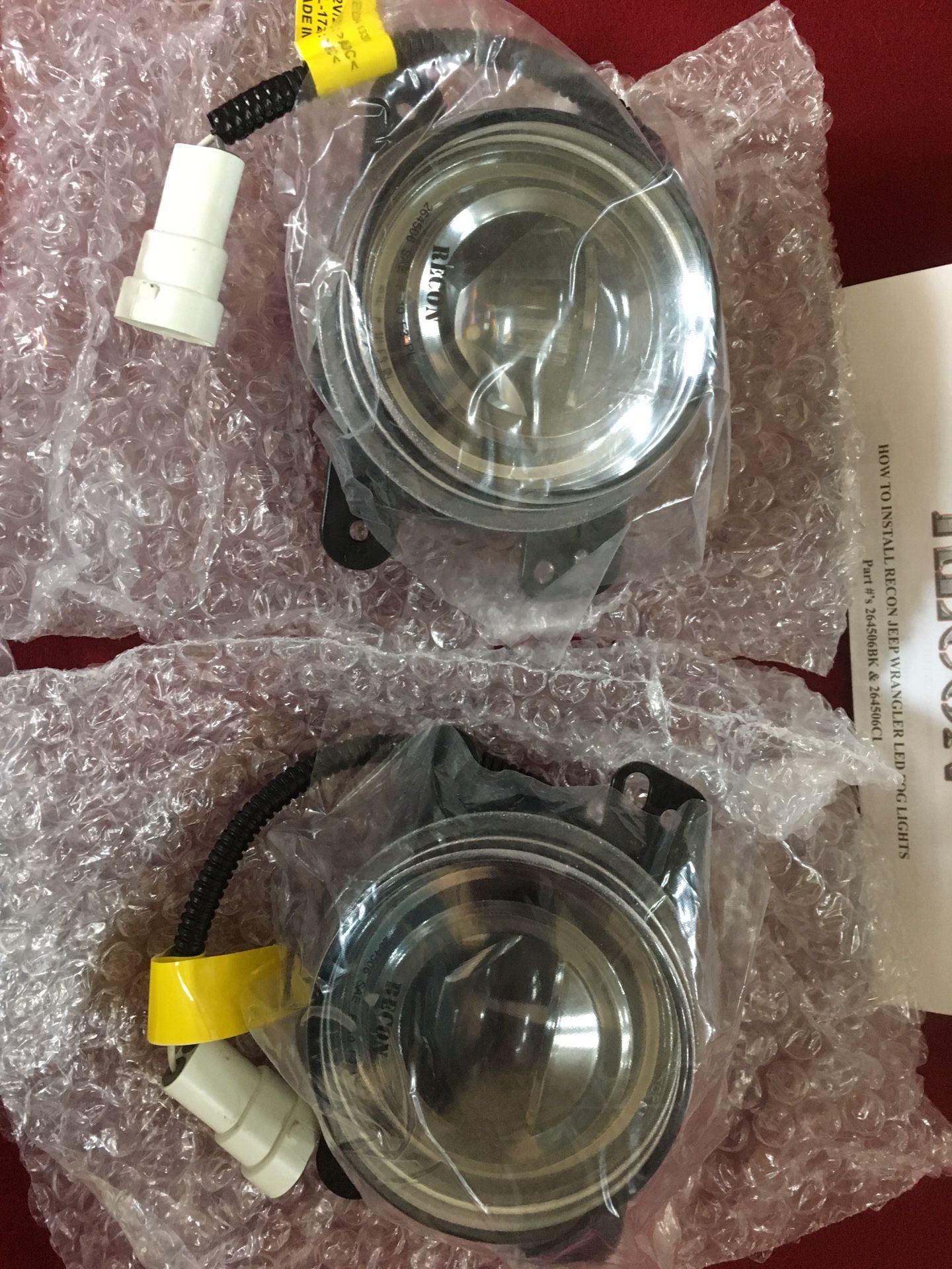 Recon Fog Lights for Jeep Wranglers 07-15