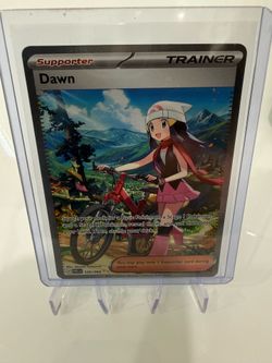 Pokémon Dawn Full Art Trainer 123/094 | Pack Fresh NM | $40