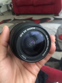 Nikon camera lens