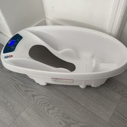 Baby Bathtub with Digital Scale Water Thermometer